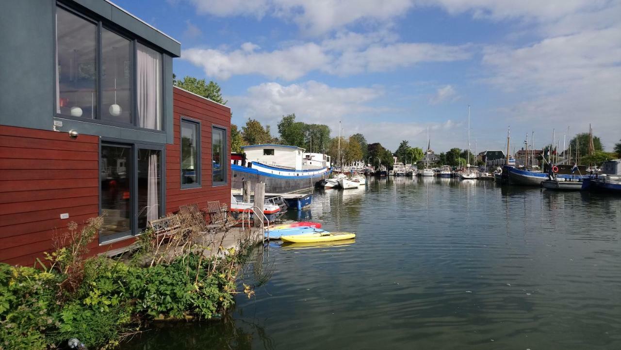 Houseboat Vliegenbos Bed and Breakfast Amsterdam Esterno foto